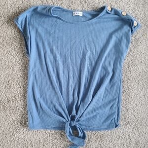 Dash tie front shirt